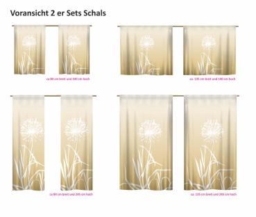 Goldener Vorhang Allium 24 -  gold Vorhang in Wunschausführung